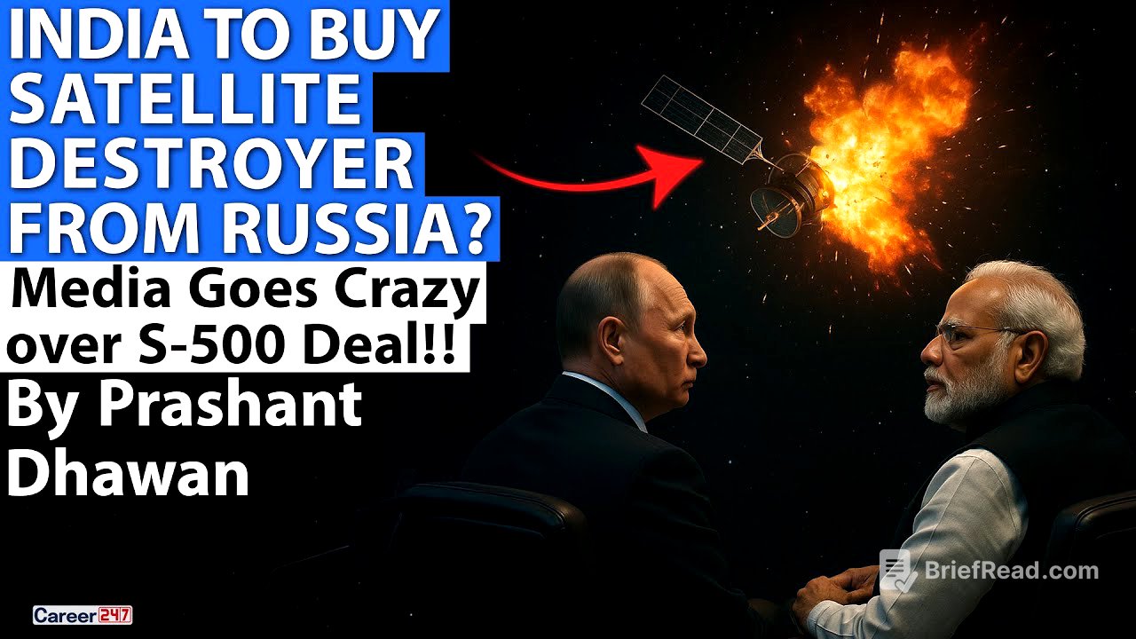 INDIA TO BUY SATELLITE DESTROYER FROM RUSSIA? Media Goes Crazy over S-500 Deal!! By Prashant Dhawan