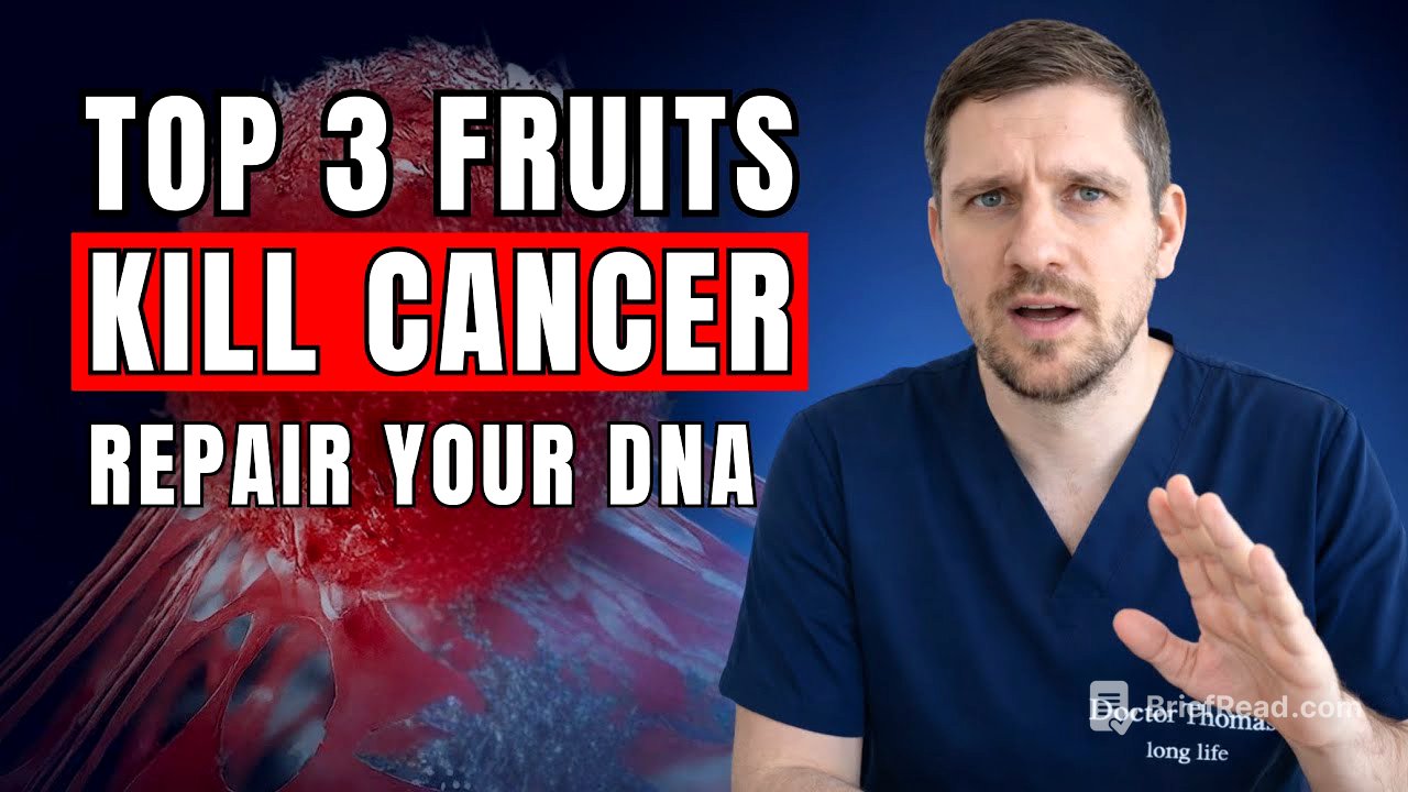 Top 3 Fruits That KILL Cancer Cells & Repair Your DNA – Doctor Explains