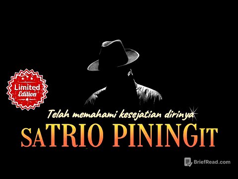 SATRIO PININGIT: Telah memahami kesejatian dirinya