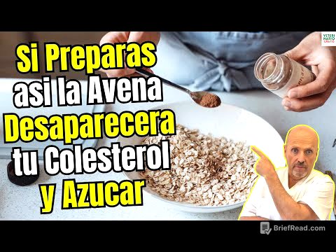 🥣💚 ¿COMO PREPARAR LA AVENA PARA BAJAR EL COLESTEROL TRIGLICERIDOS Y AZUCAR EN SANGRE?🥣💚