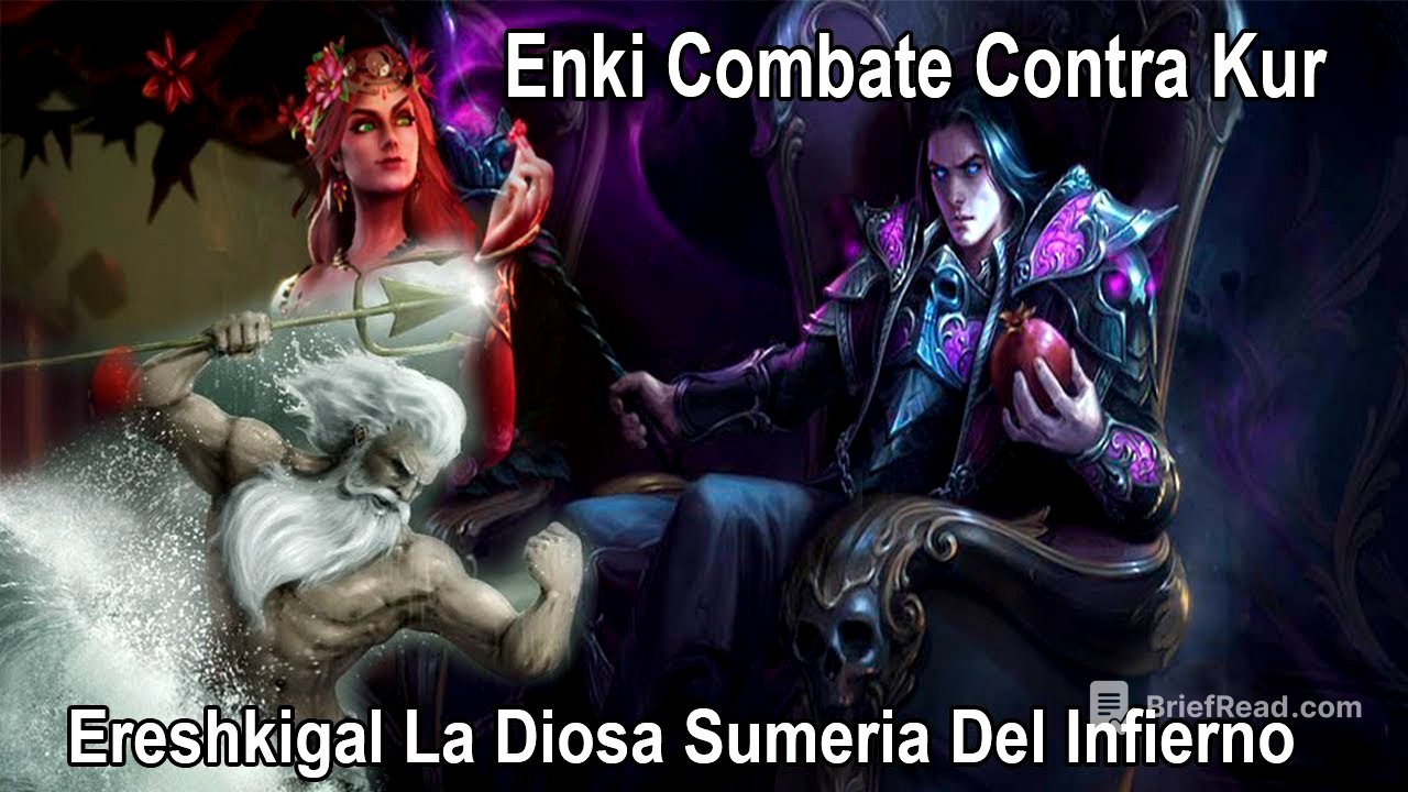 Anunnaki 32: Kur Y Ereshkigal Los Reyes Del Inframundo, La Batalla De Enki