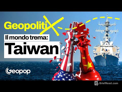 Alta tensione a Taiwan: la sfida geopolitica tra Cina e USA