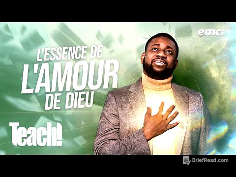 Découvrez l'essence de l'amour de Dieu - Teach! - Athoms Mbuma