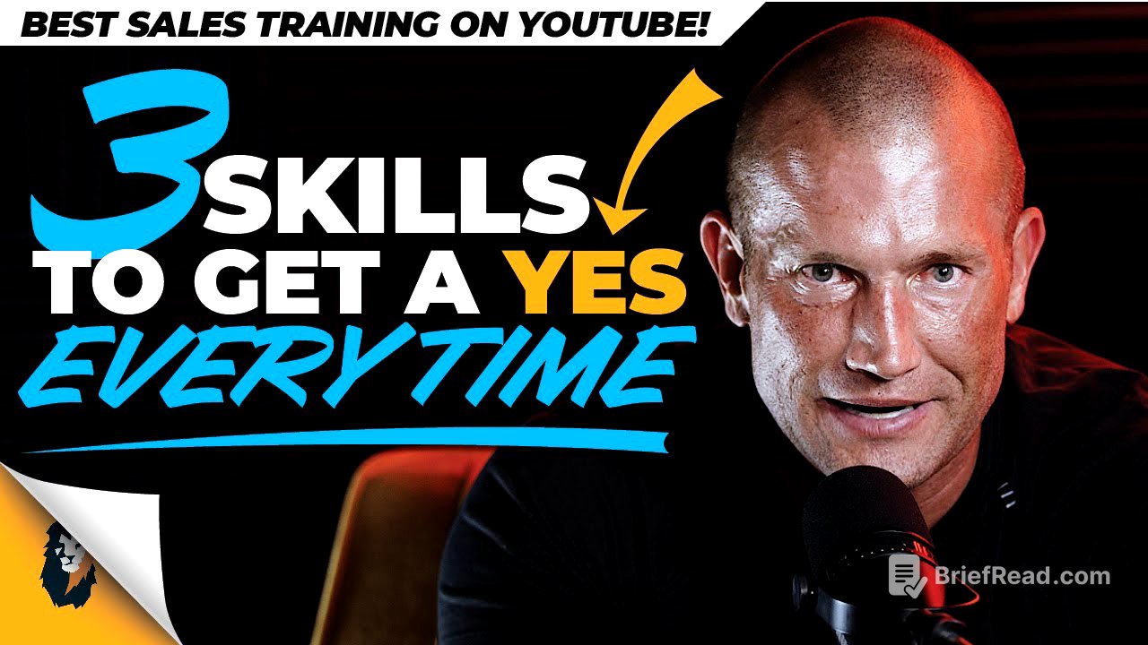 Sales Training // 3 Skills to Get a YES Every Time // Andy Elliott