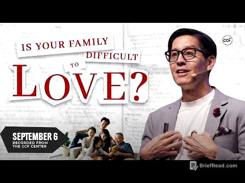 Love God. Love Family. Love Others. | Edric Mendoza | September 6, 2026