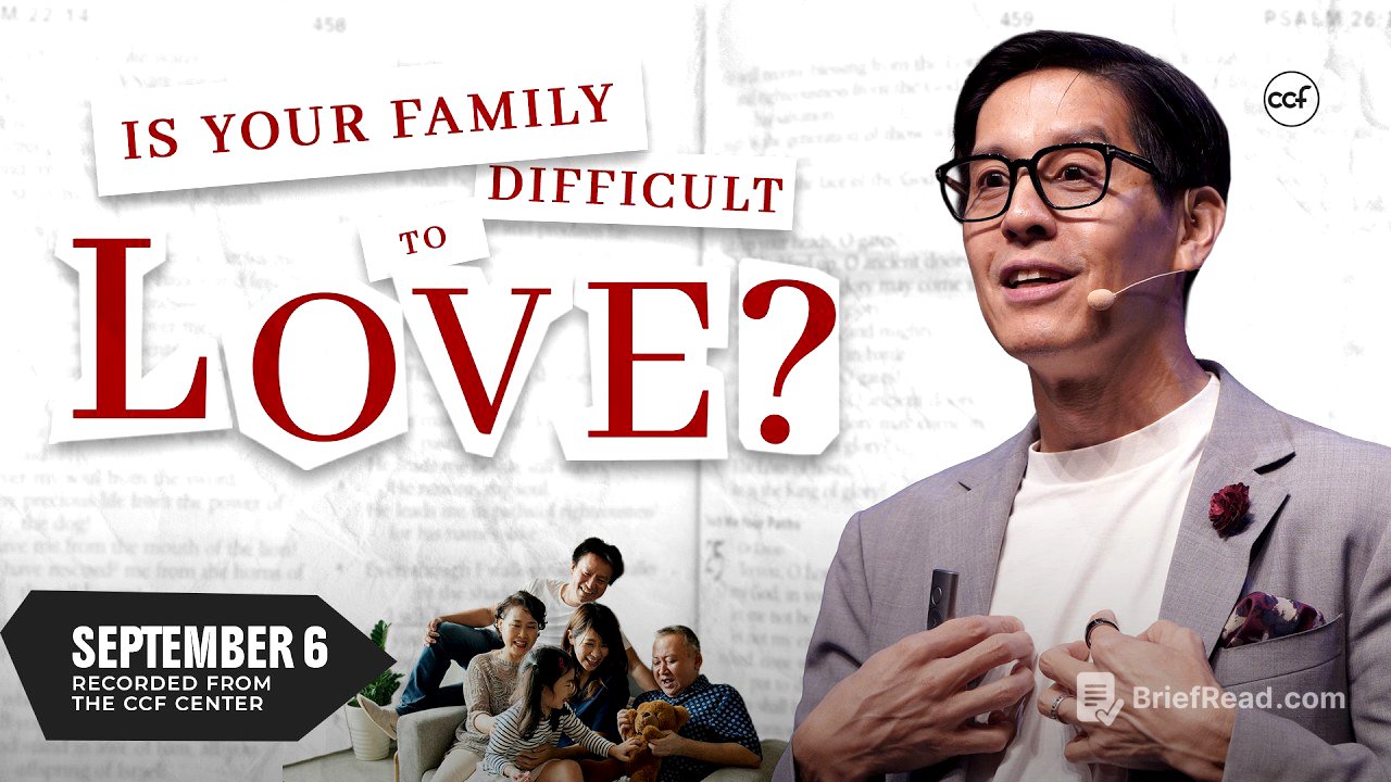 Love God. Love Family. Love Others. | Edric Mendoza | September 6, 2026