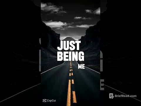 Never stop being yourself