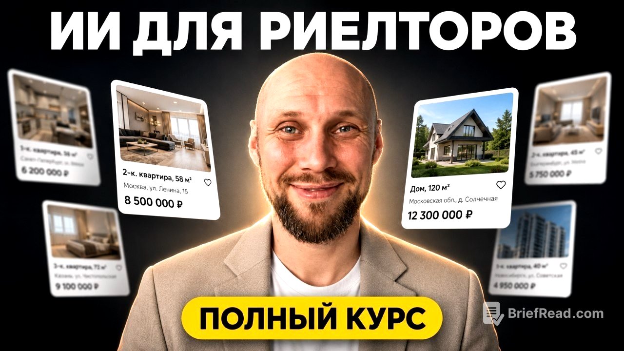 ПОЛНЫЙ КУРС: Нейросети для рилеторов, строителей, застройщиков