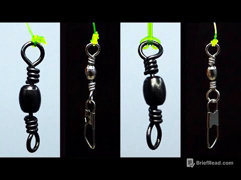Fishing Knot/How To Tie A Swivel(4 Swivel Knots)
