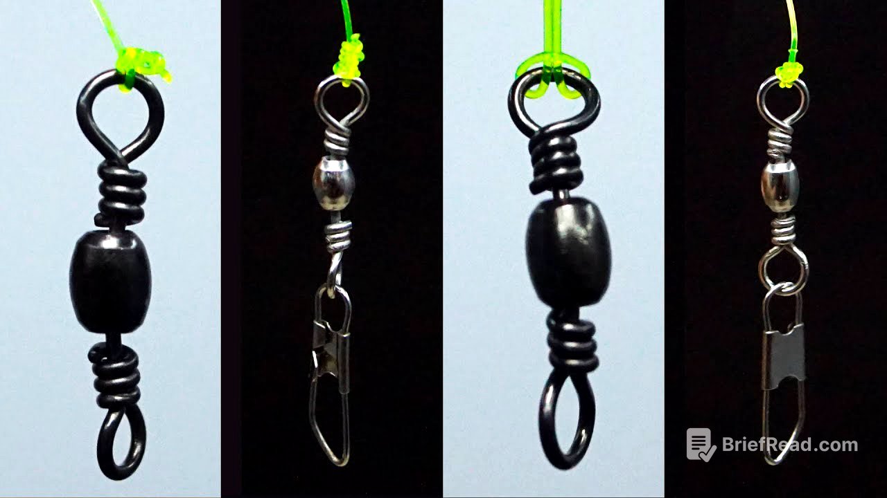 Fishing Knot/How To Tie A Swivel(4 Swivel Knots)