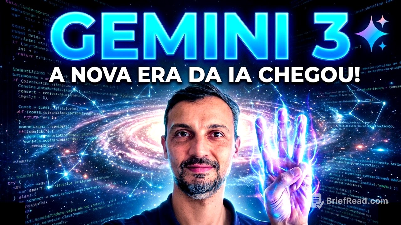 GEMINI 3 DO GOOGLE: O Modelo Mais Inteligente do Mundo?