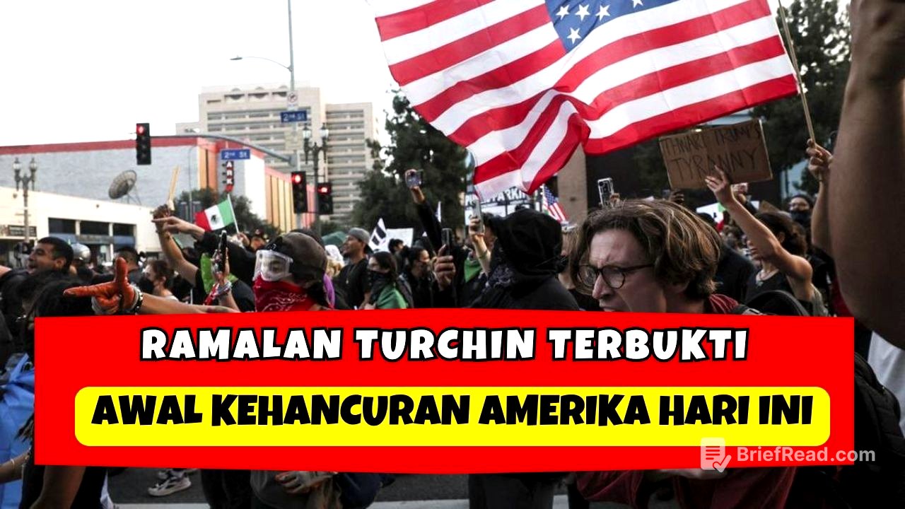 KEKACAUAN AMERIKA HARI INI BUKAN KEBETULAN, SUDAH DITULIS PROFESOR INI 15 TAHUN LALU!