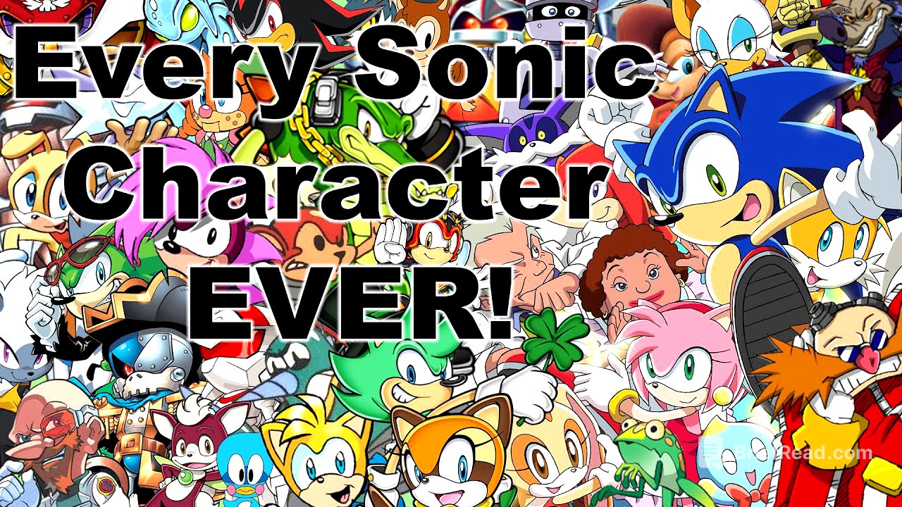Every Sonic Character EVER! 30th Anniversary Dedication