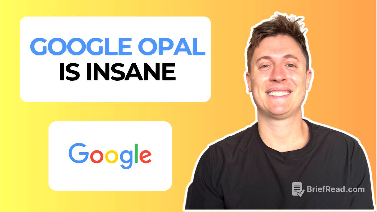Google just released the EASIEST way to build apps with AI ever (Google Opal guide)