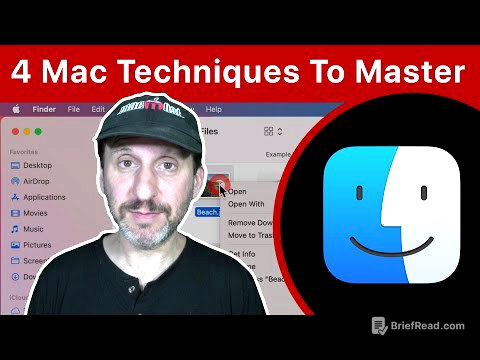 The 4 Basic Techniques Every Mac User Needs To Master