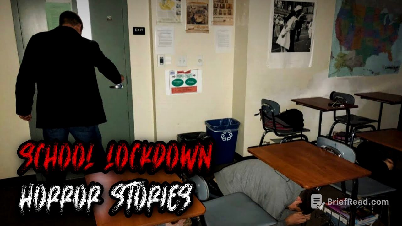 3 Disturbing TRUE School Lockdown Horror Stories | Mr. Night Scares