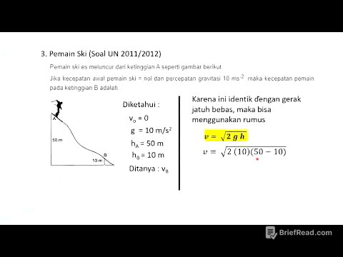 Pembahasan Soal  Hukum Kekekalan Energi Mekanik Fisika SMA Kelas X