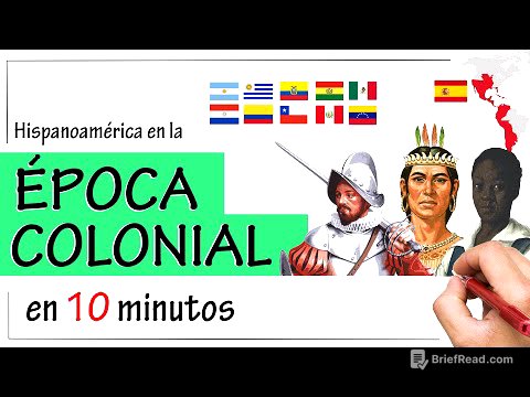 La ÉPOCA COLONIAL en Hispanoamérica - Resumen | Organización Política, Económica y Social.