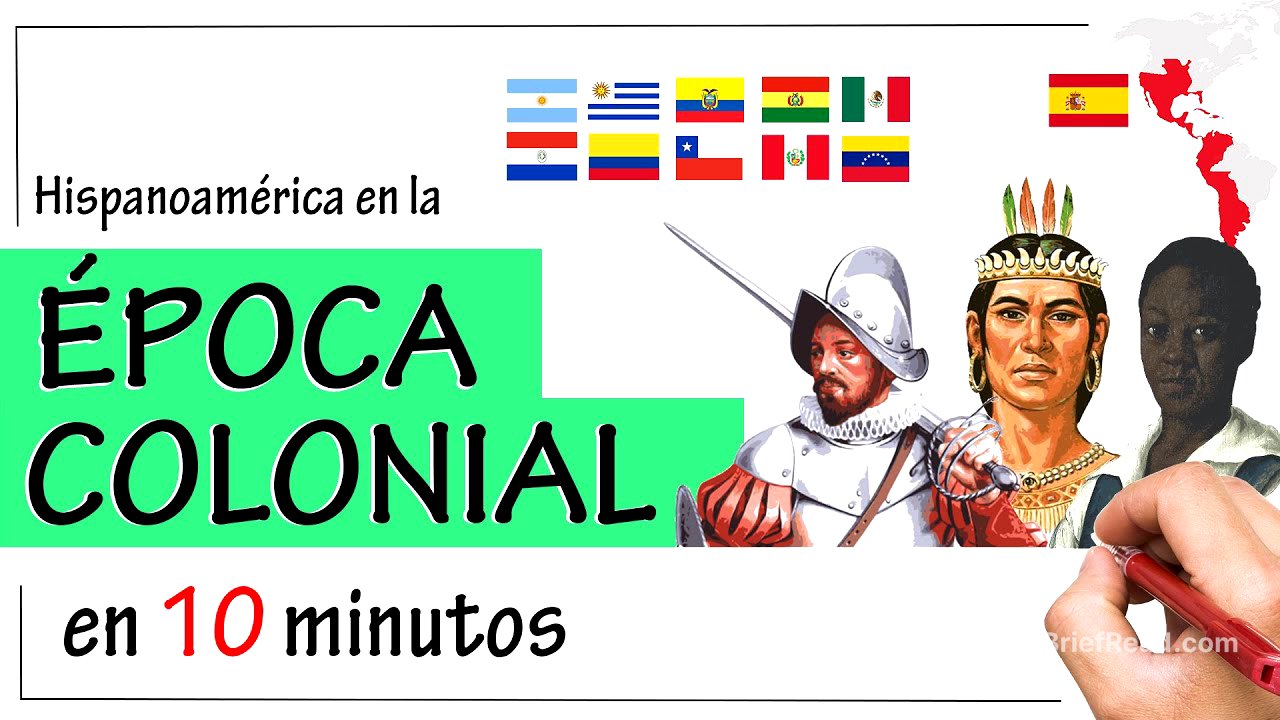 La ÉPOCA COLONIAL en Hispanoamérica - Resumen | Organización Política, Económica y Social.