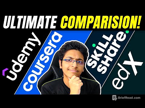 UDEMY Vs COURSERA Vs SKILLSHARE🔥 | WHICH IS THE BEST PLATFORM TO LEARN SKILLS