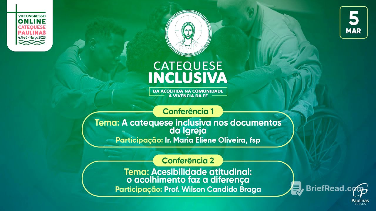 VII CONGRESSO ONLINE DE CATEQUESE PAULINAS [2º DIA]