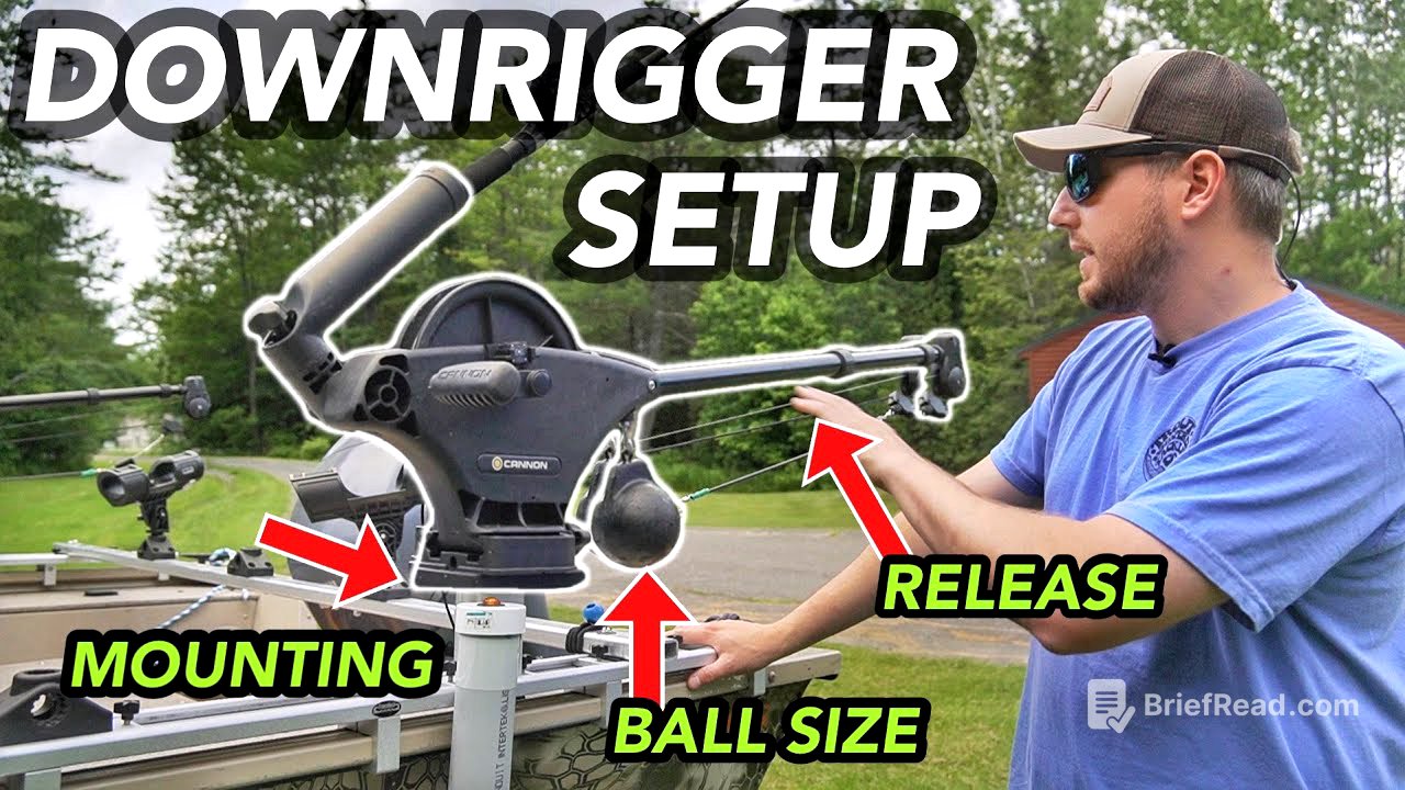 My Downrigger Setup & HOW TO USE