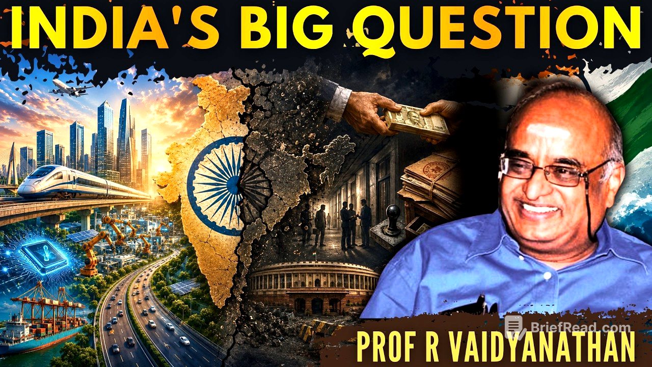 Can a Bribe-Based Economy Ever Deliver Viksit Bharat? • Prof RV