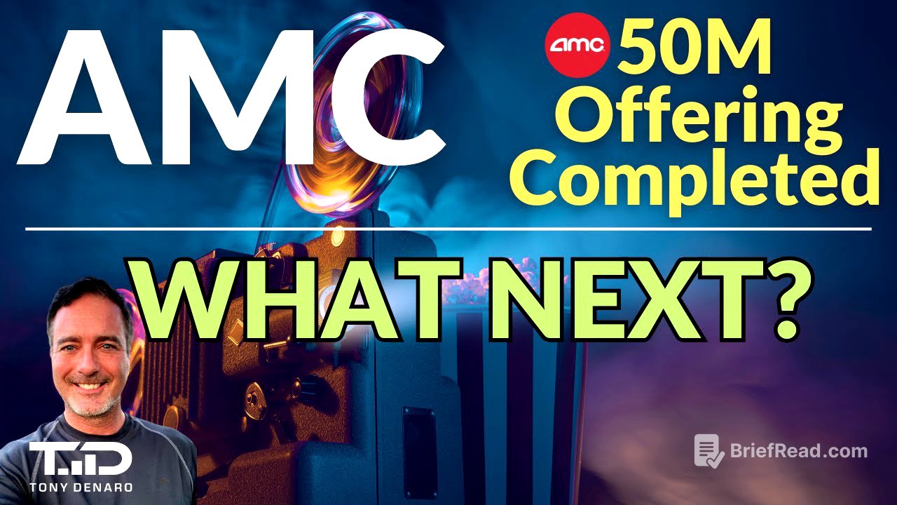 AMC 50M ATM Done!  What Risks remain on my watch list for AMC?