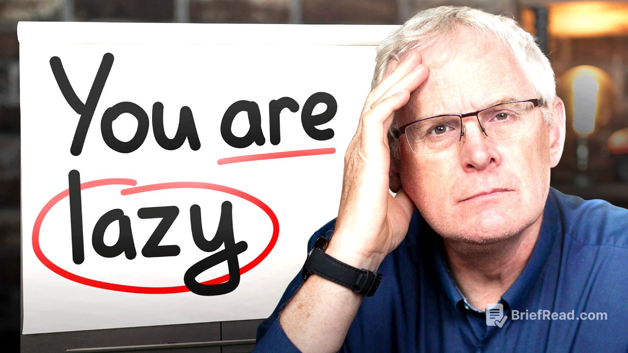 If you're ambitious but lazy, please watch this video...