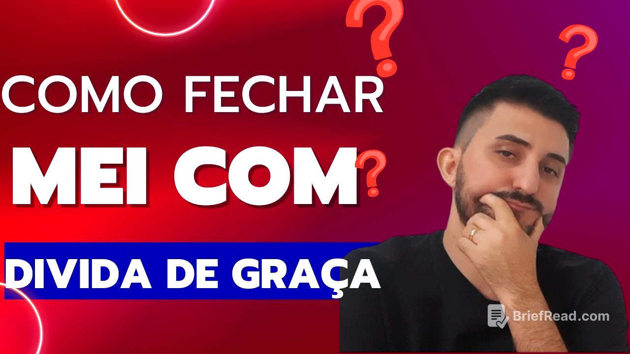 Como CANCELAR O CNPJ MEI COM DIVIDA E FAZER O PARCELAMENTO GRATUITAMENTE - passo a passo na prática.