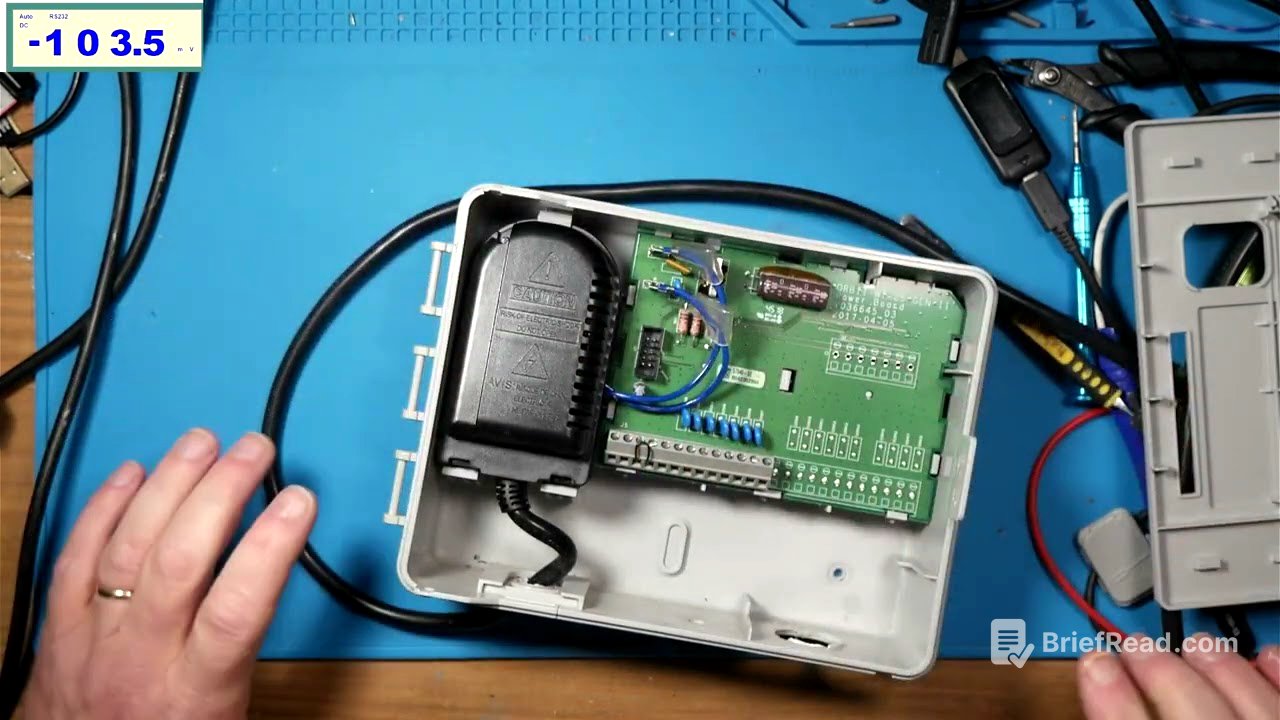 Repairing an Orbit B-Hyve Automatic Sprinkler Controller- No AC Detected