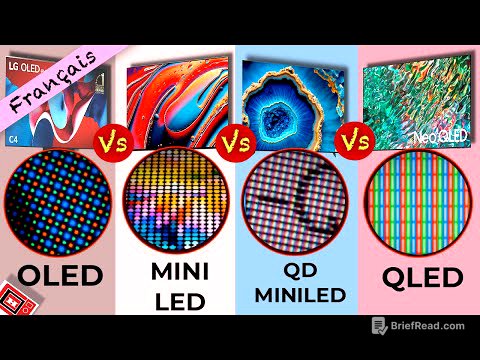 OLED vs MiniLED vs QNED vs QLED vs QD OLED | Meilleur téléviseur à acheter