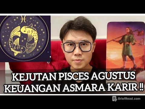KEJUTAN PISCES AGUSTUS 2025 ‼️BAHAS LENGKAP KARIR ASMARA KEUANGAN 