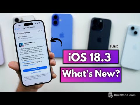 iOS 18.3 Beta 2 Released | What’s New?