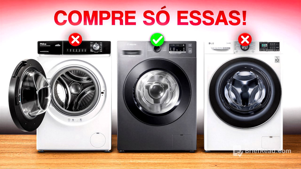TOP 5 Melhores LAVA E SECA para Comprar SEM ERRO em 2026 (90% ERRA na Escolha!)