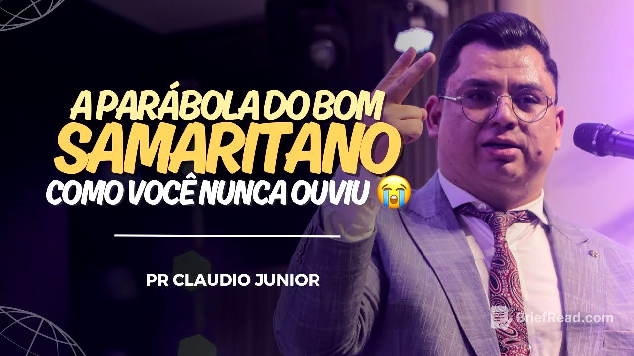 Pr Claudio Junior - A PARÁBOLA DO BOM SAMARITANO | UMADEMIM 2025