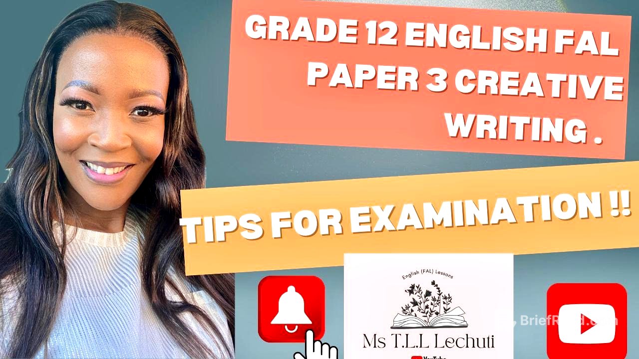 how to approach English paper 3 final examination.