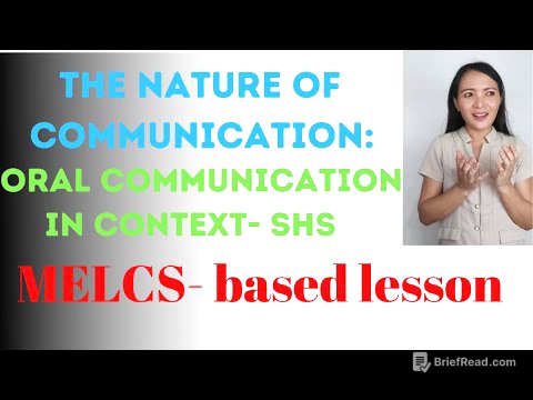 The Nature of communication in English| Oral Communication in Context for SHS