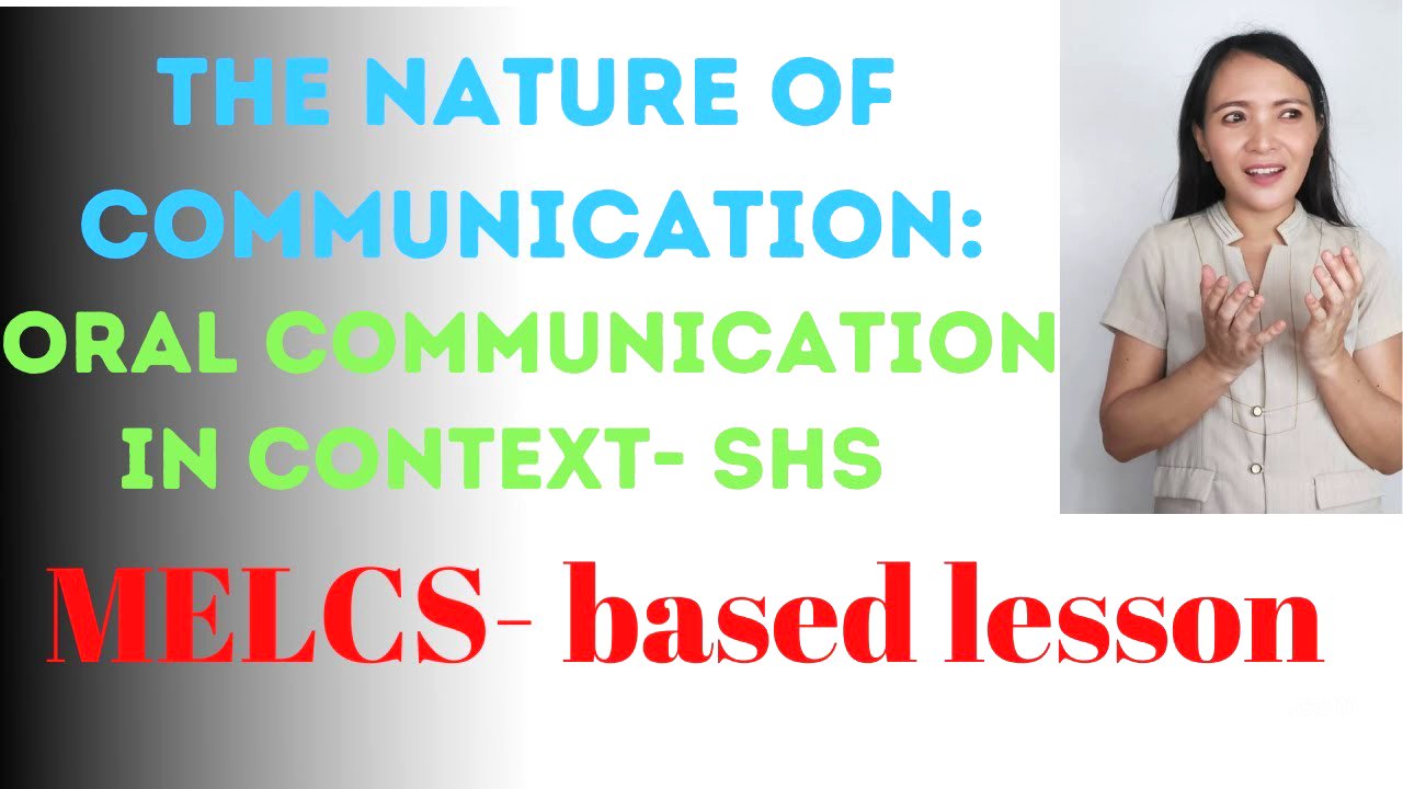 The Nature of communication in English| Oral Communication in Context for SHS