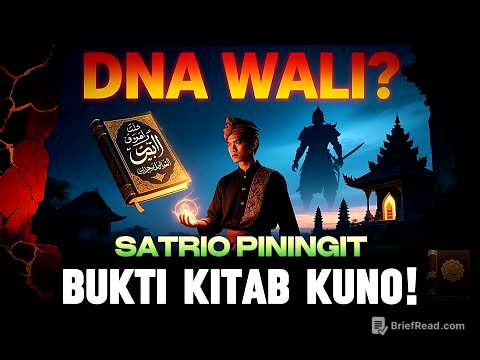 🌟 Satrio Piningit Punya DNA Wali? Ini Bukti dari Kitab Kuno Wali Songo!