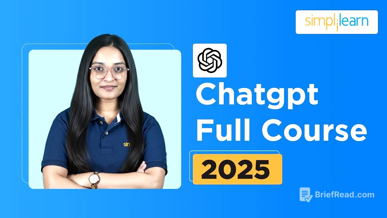 ChatGPT Full Course 2026 | ChatGPT Tutorial For Absolute Beginners | ChatGPT Training | Simplilearn