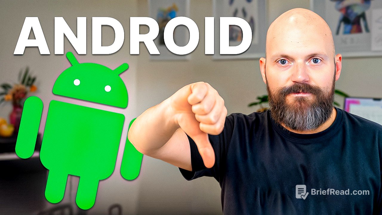 Why Android sucks (for solo app developers)