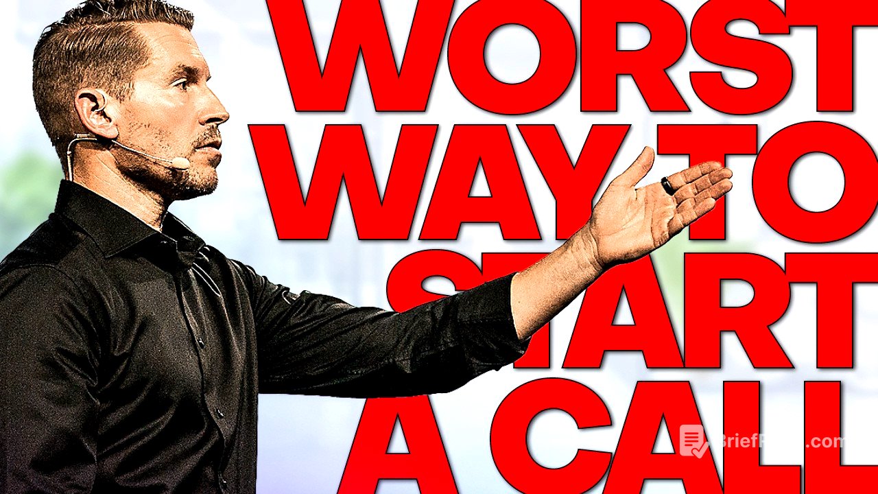 Never Start Sales Calls Like This (Unless You Hate Making Money)