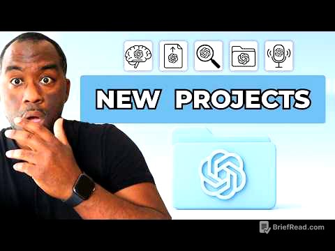 New ChatGPT Projects Update Will Change How You Use AI FOREVER