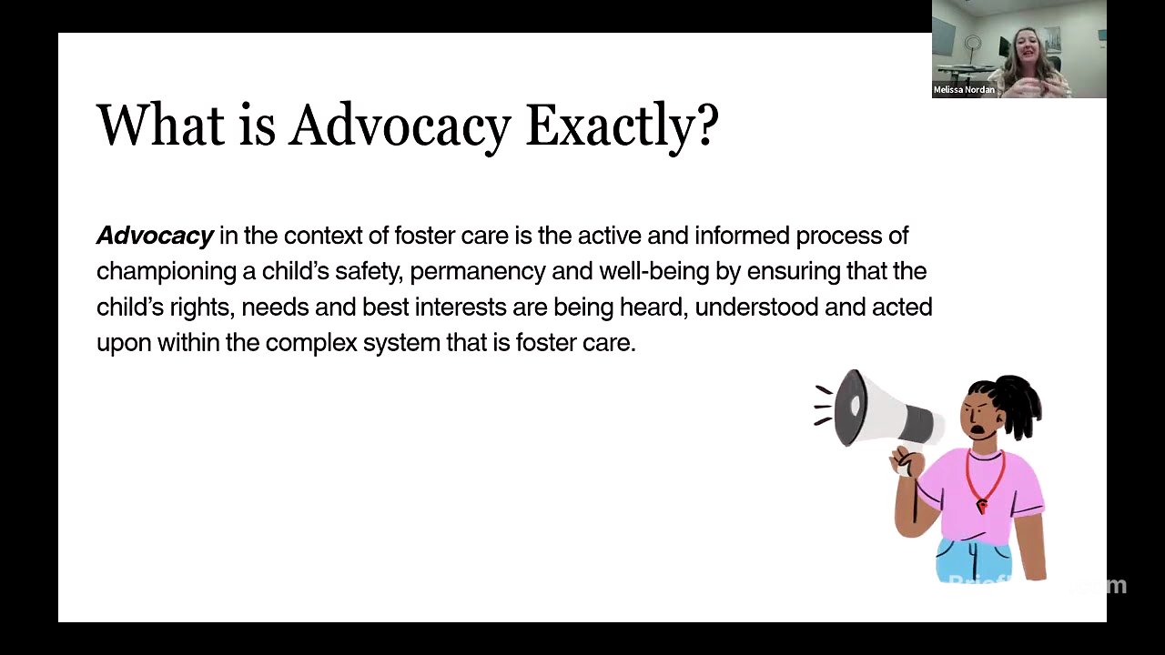 Effective Advocacy in Foster Care; Advocating in My Role as a Resource Parent