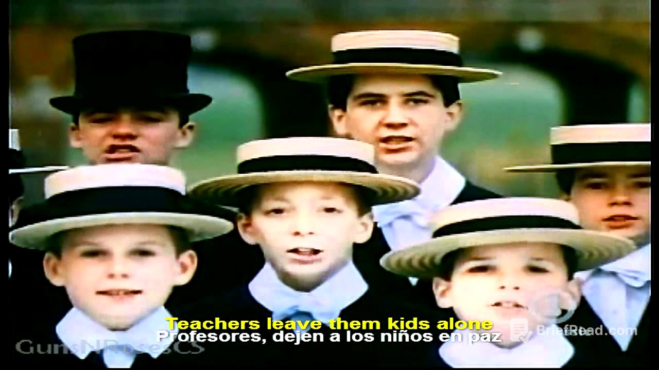 Pink Floyd - Another Brick in the Wall HD - Español / Inglés