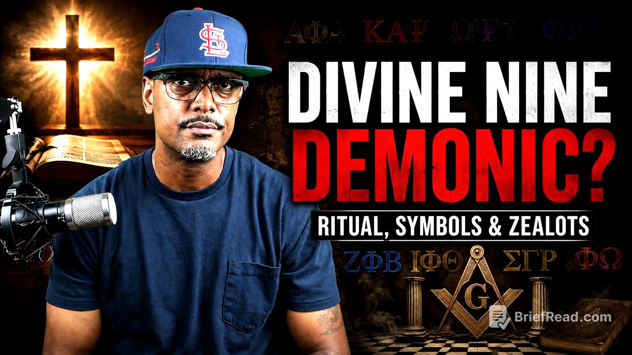 Denouncing The Divine Nine! Demonic!