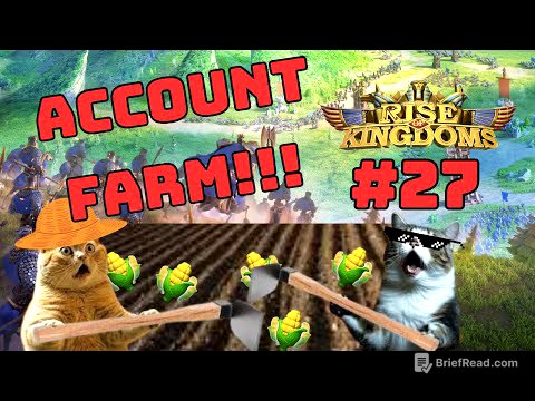 RISE OF KINGDOMS ITA #27 - COME CREARE ACCOUNT FARM EFFICIENTE (guida definitiva)