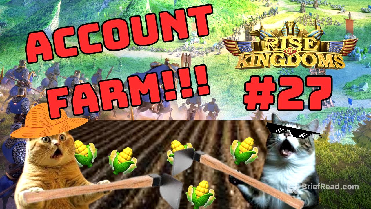 RISE OF KINGDOMS ITA #27 - COME CREARE ACCOUNT FARM EFFICIENTE (guida definitiva)