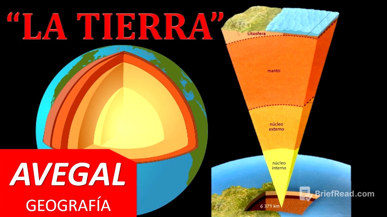 Estructura Interna de la Tierra - GEOGRAFÍA - AEDUCACION